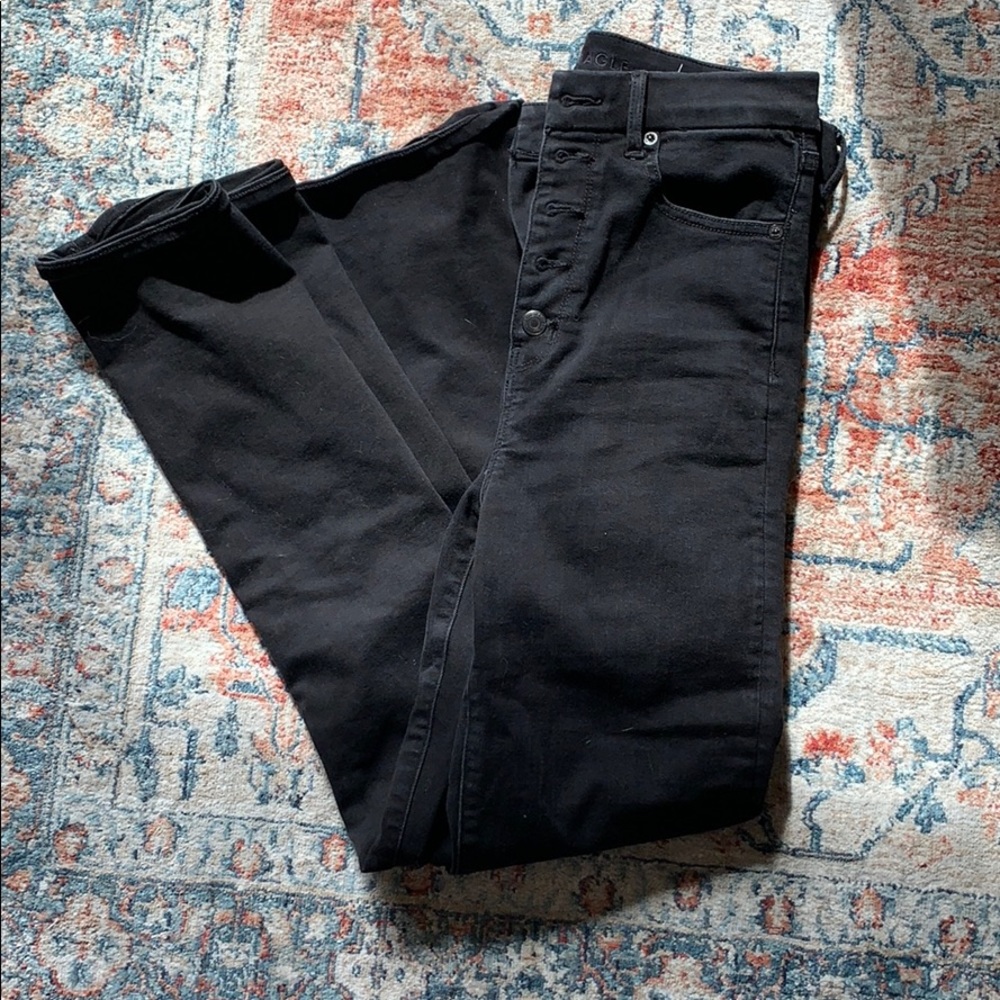American Eagle High Rise Flare Jean